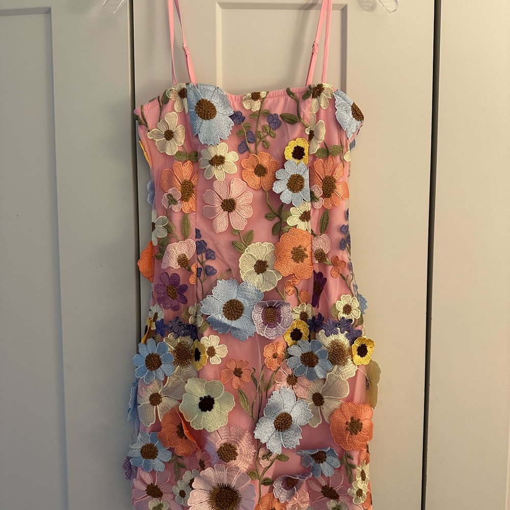 Angel Lane mini floral dress